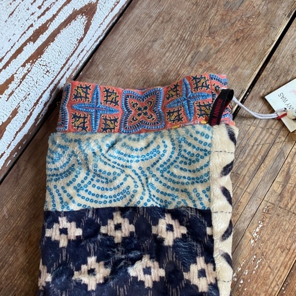 Johnny Was  Reversible Christmas Stocking - Picture 10 of 13